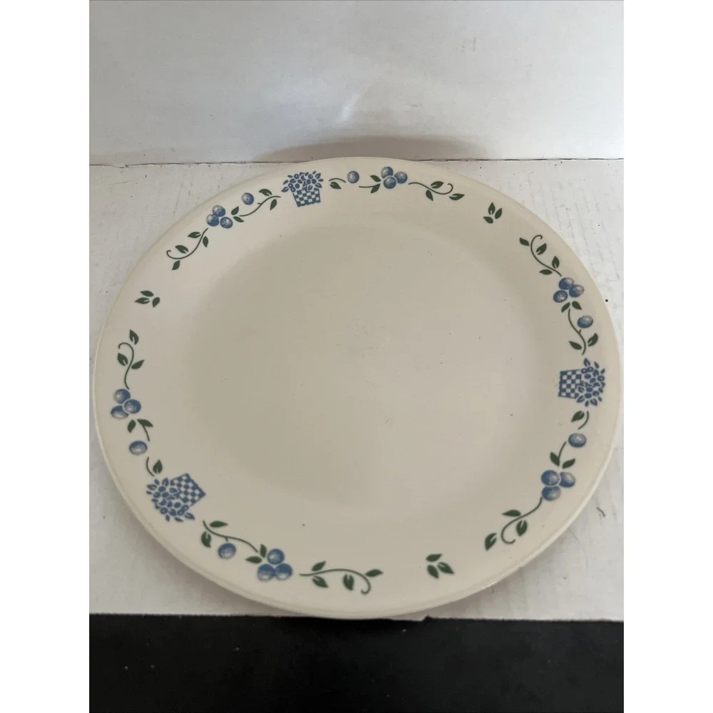 1 Corelle Blueberry Bouquet Replacement Dinner plate 10.25